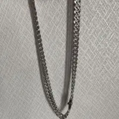 シルバー ダブルロープチェーン ネックレス