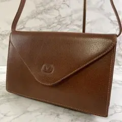 VALENTINO GARAVANI ヴァレンティノ 本革レザーショルダーバッグ
