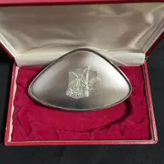 昭和レトロ 洋銀製 小物入れ ボンボニエール