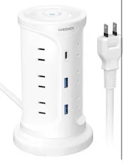 NVEESHOX 多口 電源タップ