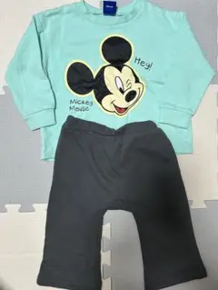 ミッキー　ディズニー　パジャマ　セットアップ　 100