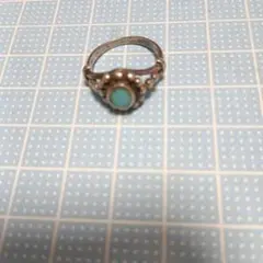 ターコイズ シルバー ヴィンテージリング　925