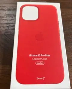 純正品Apple iPhone12Pro Max レザーMagSafe対応