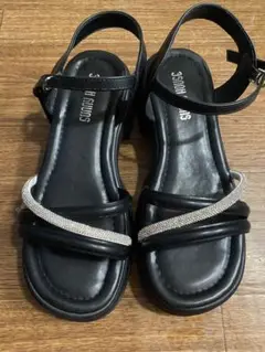 ビジュー サンダル 新品未使用