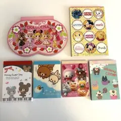キャラクター メモ帳 6冊セット クマ リラックマ ディズニー ペンギンの問題