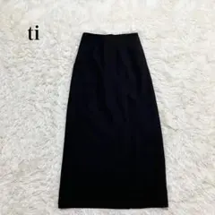 未使用タグ付き レディース タイトロングスカート 美シルエット フォーマル 上品