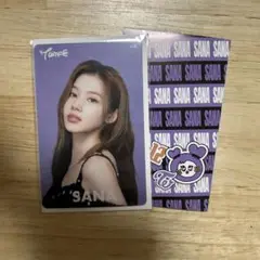 TWICE オフラインくじ 参加賞 トレカ　サナ