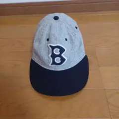 COOPERSTOWN クーパーズタウン　ベースボールキャップ　グレー/ネイビー