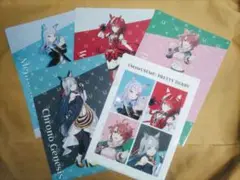 【新品未使用】ウマ娘 オリジナルクリアファイル全5種コンプセット