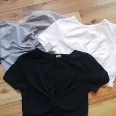 SHEINシーイン 半袖Tシャツ 色違い3枚セット