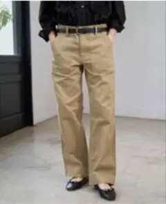 【美品】スピックアンドスパン　ルーズベイカーパンツ　サイズ36