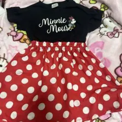 ディズニー　ミニー　ワンピース