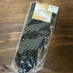 UVケア 手袋 ブラック　ドットがら　 新品　フリル付き　送料無料　匿名配送