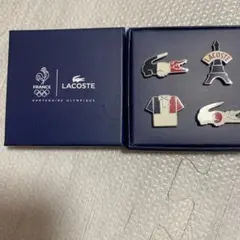 ラコステ　パリ五輪ピンバッジ
