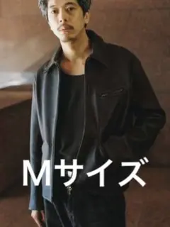 LIDNM VINTAGE WASHED LEATHER ZIP Ｍサイズ