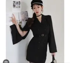 ROYALPARTY ケープミニワンピース