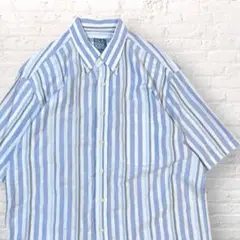 【90s 古着】 JOS.A.BANK ジョスエーバンク　クールストライプシャツ