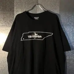 USA古着Tシャツ 2XLサイズ GILDAN オーバーサイズ　ブラック
