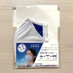 【新品未使用】フットマーク クーリッシュサマーマスク マスク 冷感