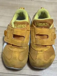 asics アシックス スクスク キッズ スニーカー オレンジ 16.0cm