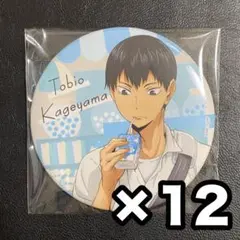 ハイキュー‼︎ カラパレ より道 缶バッジ 影山飛雄 12点