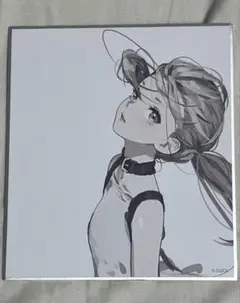 NieR ニーア 展示会 消セナイ記録 ミニ色紙コレクション リィンカネ