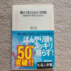 脳が冴える15の習慣 : 記憶・集中・思考力を高める