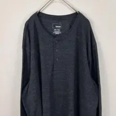 USA古着 sonoma サーマル ヘンリーネック ロンT 長袖Tシャツ
