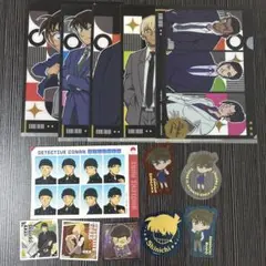 名探偵コナン ミニクリアファイル&ステッカー