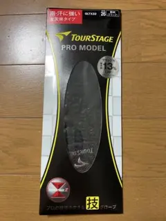 TOURSTAGE ツアーステージ ゴルフグローブ 26 ブラック 人工皮革