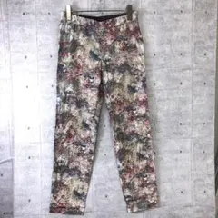 MACPHEE 日本製 古着 花柄 ボタニカル フルプリント レギパン