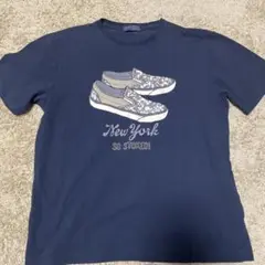 New York SO STOKED Tシャツ Lサイズ　ネイビー