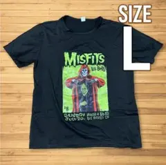 新品未使用品★ミスフィッツ Tシャツ Lサイズ MISFITS ロックTシャツ