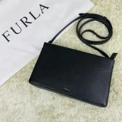 【極美品】FULRA フルラ BABYLON バビロン ショルダーバッグ 黒