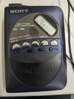 SONY ラジオ機能付き カセットウォークマン WM-FX909 整備品 2025年最新】wm-fx909の人気アイテム - メルカリ