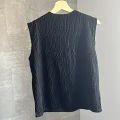 Dazy ブラック ノースリーブ トップス XXXL
