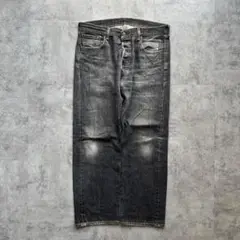 【W36 L30】levi's 先染ブラック リーバイス 501