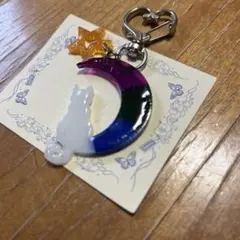 猫と星のレジンチャーム⑨