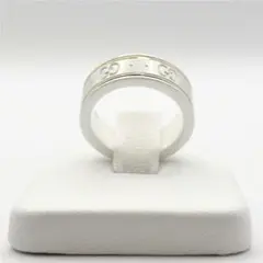 【超美品・約10号・定価9万】グッチ アイコン リング 指輪 18K K18