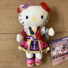 サンリオ ピューロランドコラボレーション ライブキャラぬいぐるみ キティ