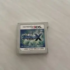 3DS ソフト ポケットモンスターX