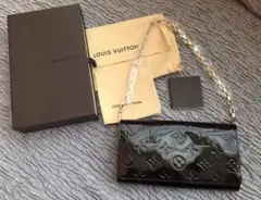 LOUIS VUITTON ヴェルニ アマラント チェーンウォレット ✨未使用