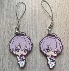 アイドリッシュセブン アイナナ 逢坂壮五 カプセルラバーマスコット ストラップ