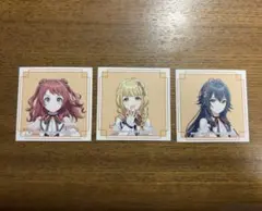 アイドルマスターシリーズ×アトレ秋葉原 特典ステッカー 3枚セット