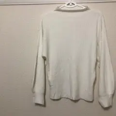 【GORGE ゴージ】レディース ハイネック ニット セーター ホワイト 長袖F