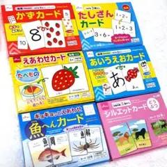 えあわせカード あいうえおカード など　知育玩具 ６点セット