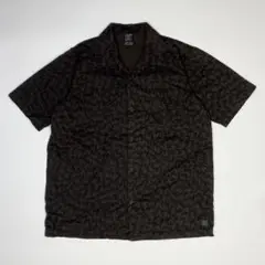 DC SHOES 総柄 開襟シャツ M オープンカラー 半袖シャツ 古着 Y2K