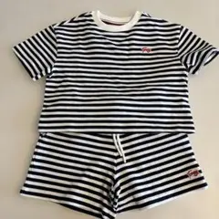 着用1回 TOMMY HILFIGER ストライプセットアップ 128