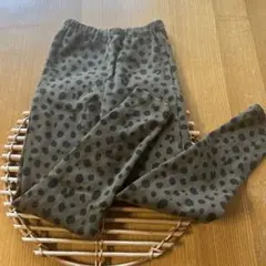 ローリーズファーム　キッズ スパッツ オリーブグリーン ドット 120