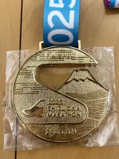 静岡マラソン2025あ　フィニッシャーメダル